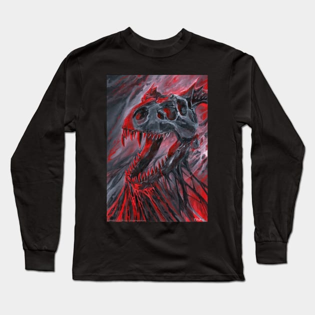 Awakening Dragon Long Sleeve T-Shirt by drakhenliche